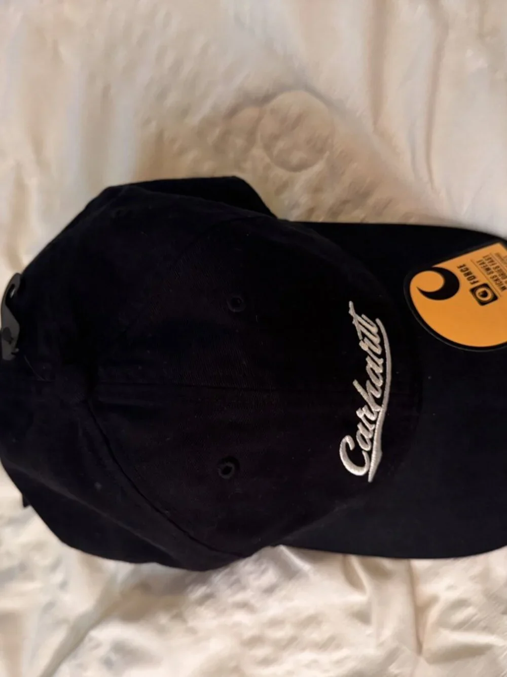 Carhartt Force Canvas Cap Black Cursive NWT